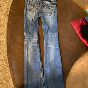 Miss Me boot cut jeans size 12